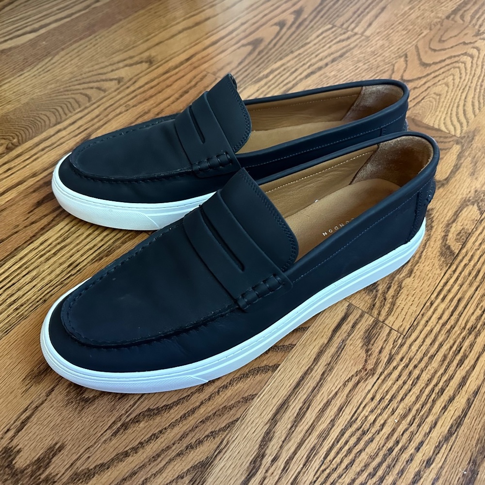 Harry's of London Black Casual Loafers, Size 43